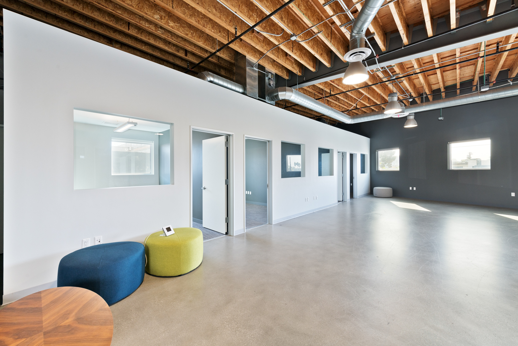 Open floor plan with natural light